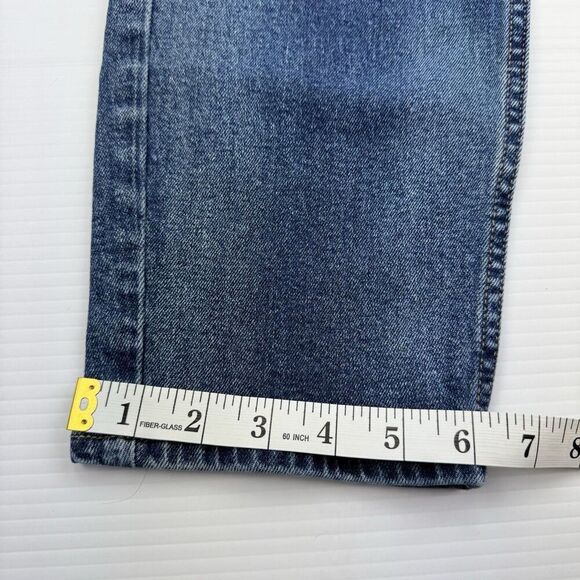 Old Navy Men Size 31 x 30 Jeans Dark Wash Athletic Taper Built In Flex - Picture 9 of 9